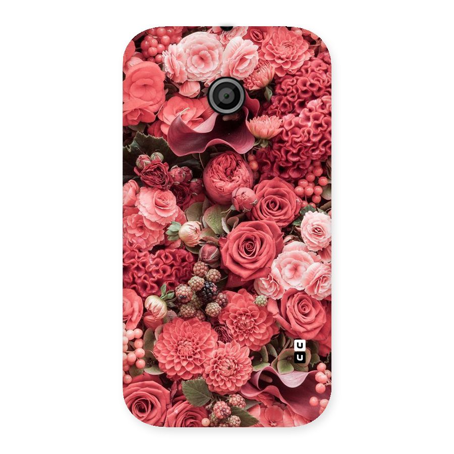 Shades Of Peach Back Case for Moto E