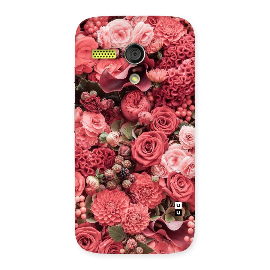Shades Of Peach Back Case for Moto G