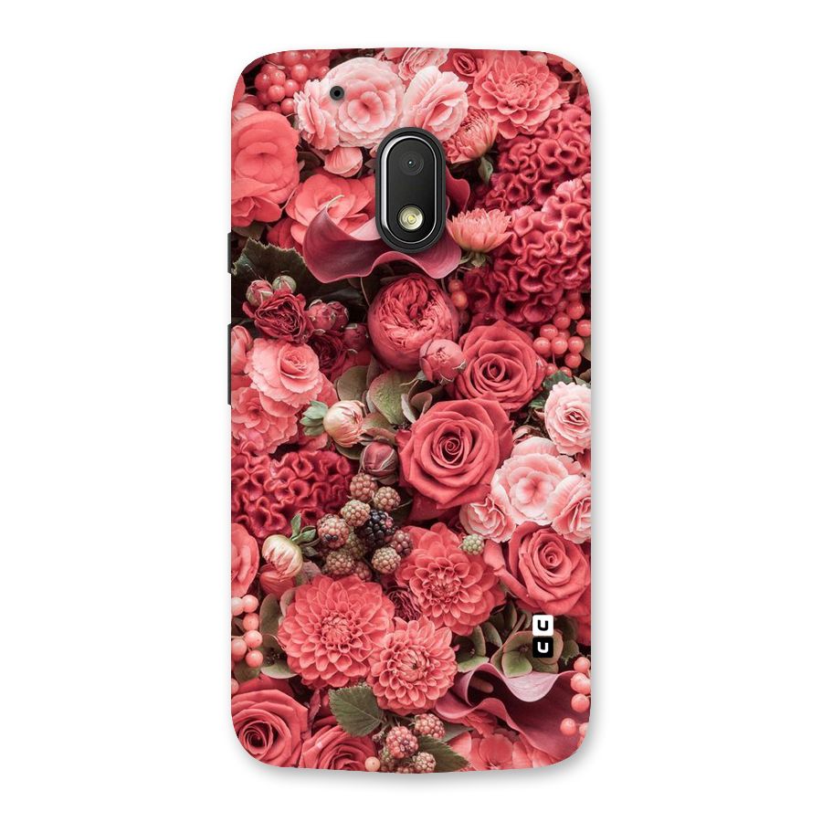 Shades Of Peach Back Case for Moto G4 Play