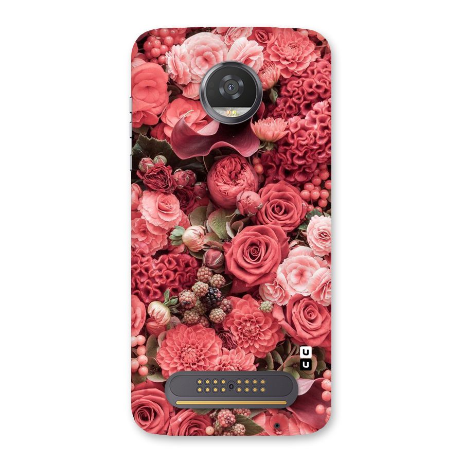 Shades Of Peach Back Case for Moto Z2 Play