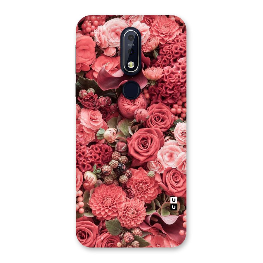 Shades Of Peach Back Case for Nokia 7.1