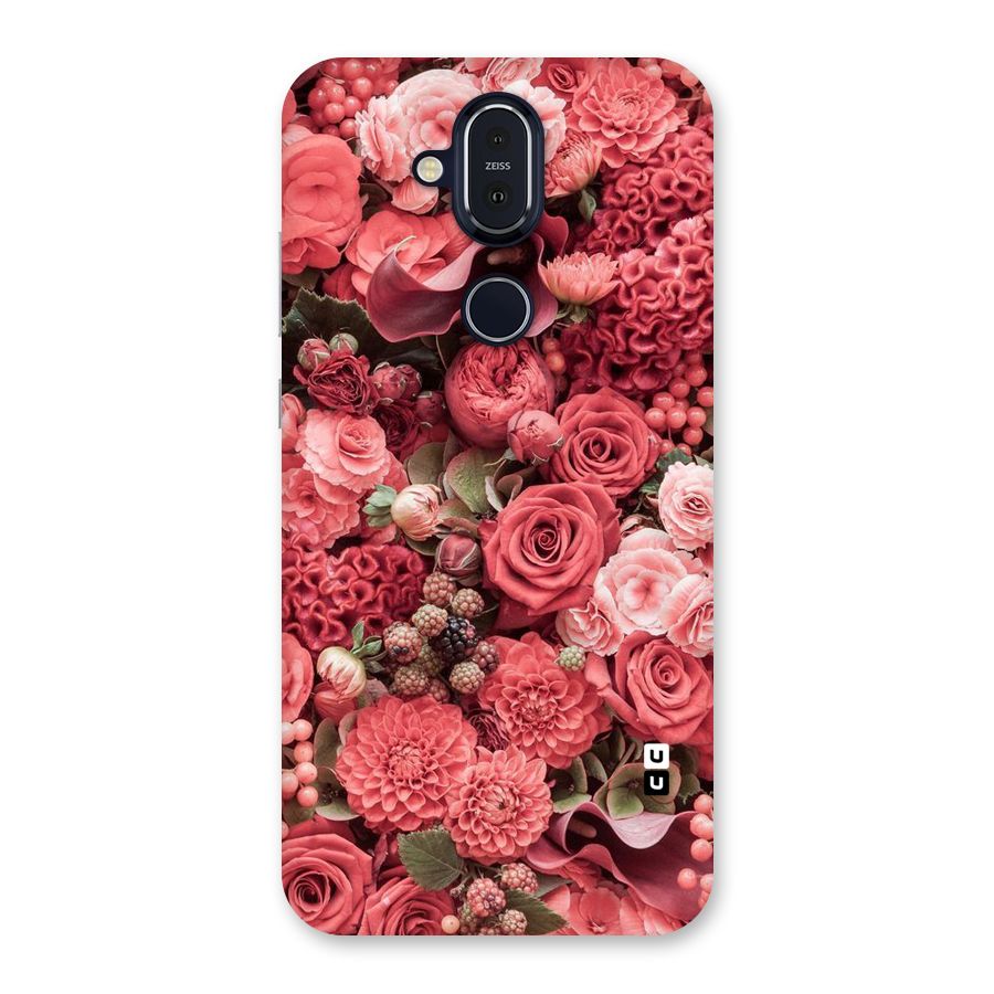 Shades Of Peach Back Case for Nokia 8.1