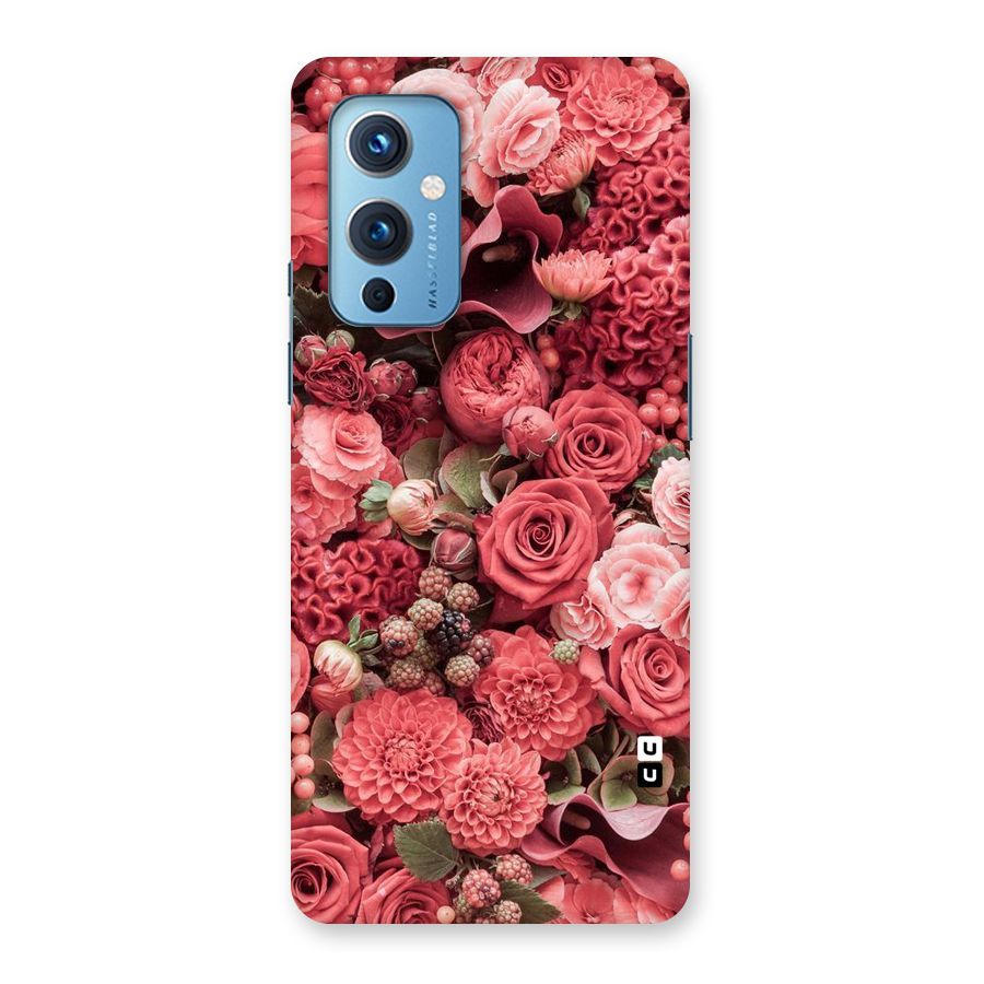 Shades Of Peach Back Case for OnePlus 9