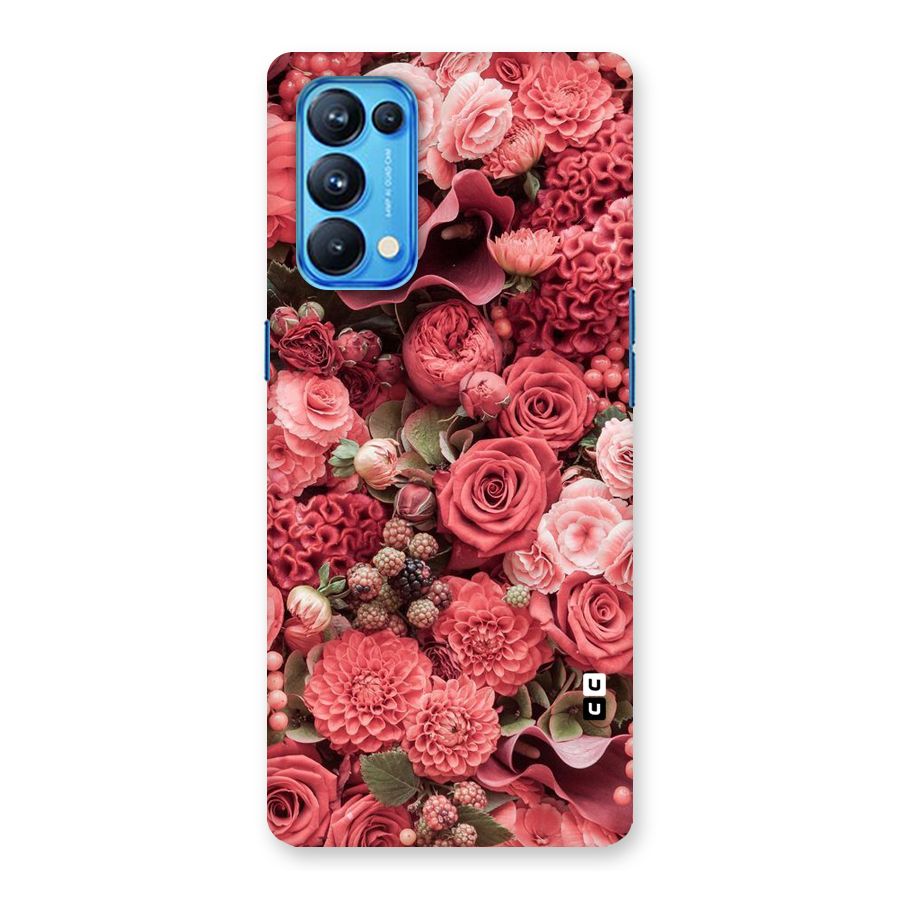 Shades Of Peach Back Case for Oppo Reno5 Pro 5G