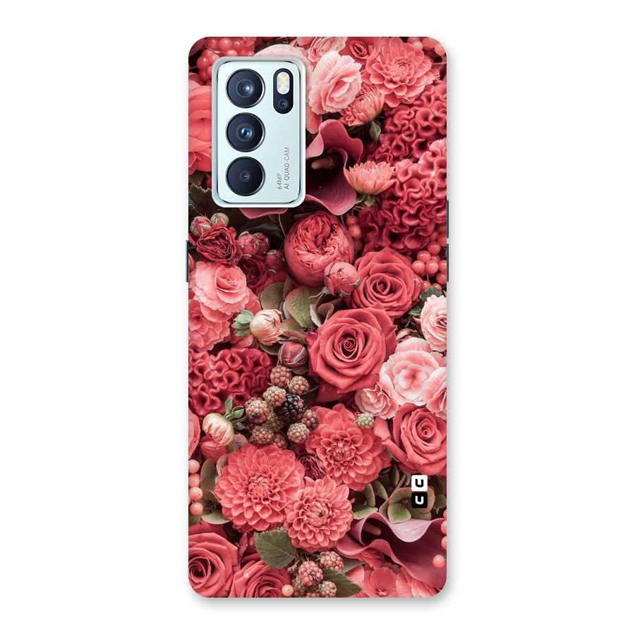 Shades Of Peach Back Case for Oppo Reno6 Pro 5G