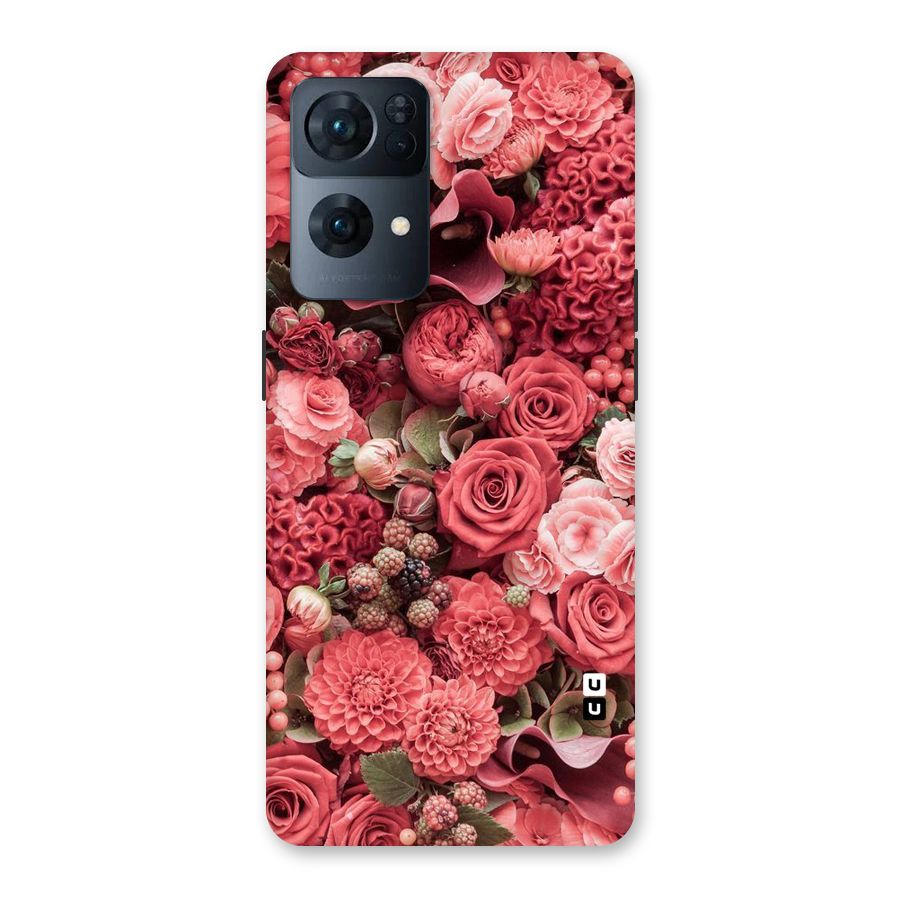 Shades Of Peach Back Case for Oppo Reno7 Pro 5G