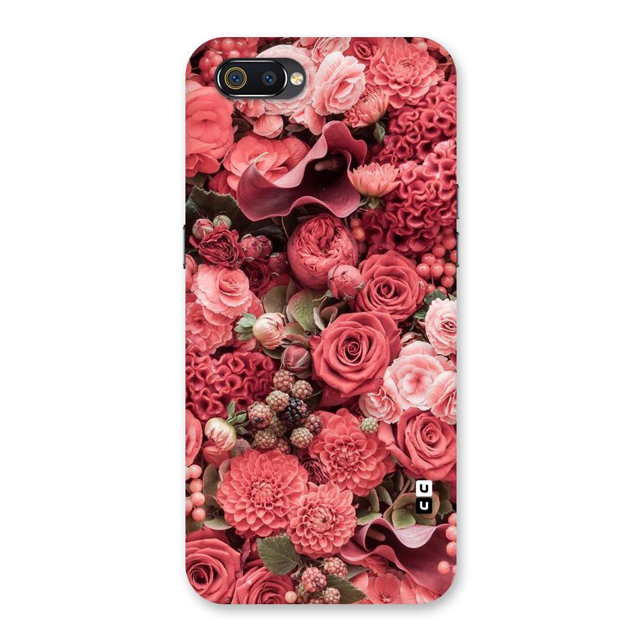 Shades Of Peach Back Case for Realme C2