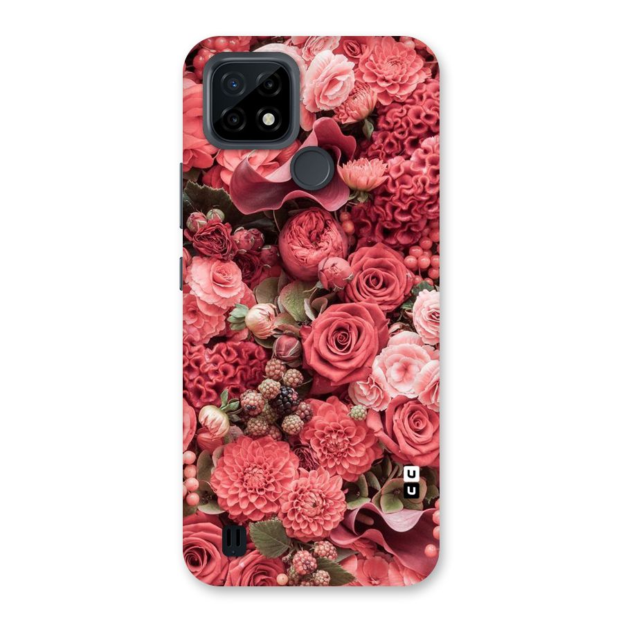 Shades Of Peach Back Case for Realme C21
