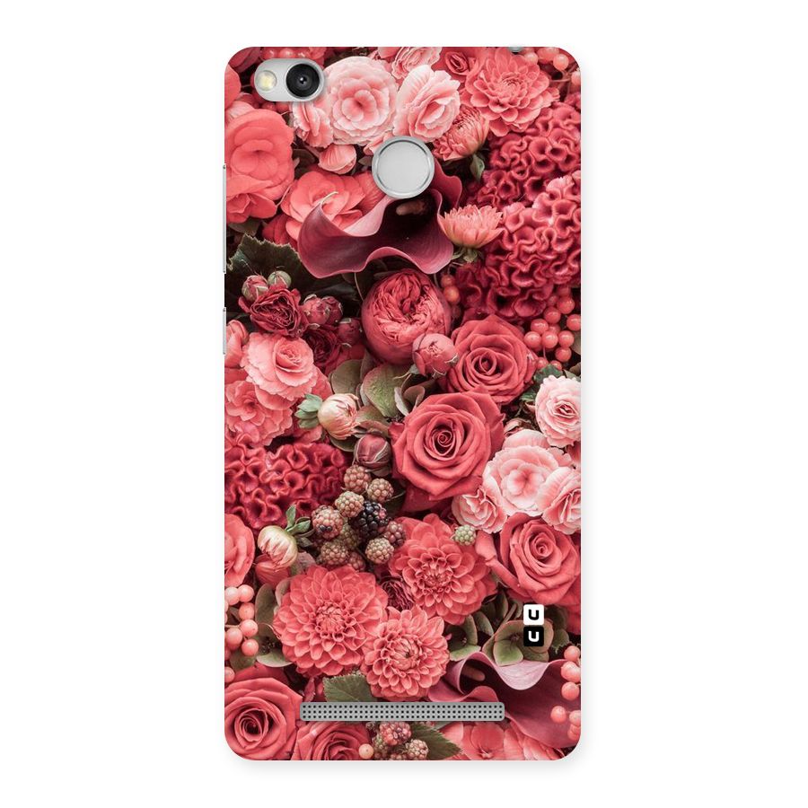 Shades Of Peach Back Case for Redmi 3S Prime