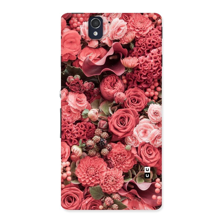 Shades Of Peach Back Case for Sony Xperia Z