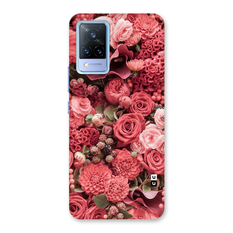 Shades Of Peach Back Case for Vivo V21 5G