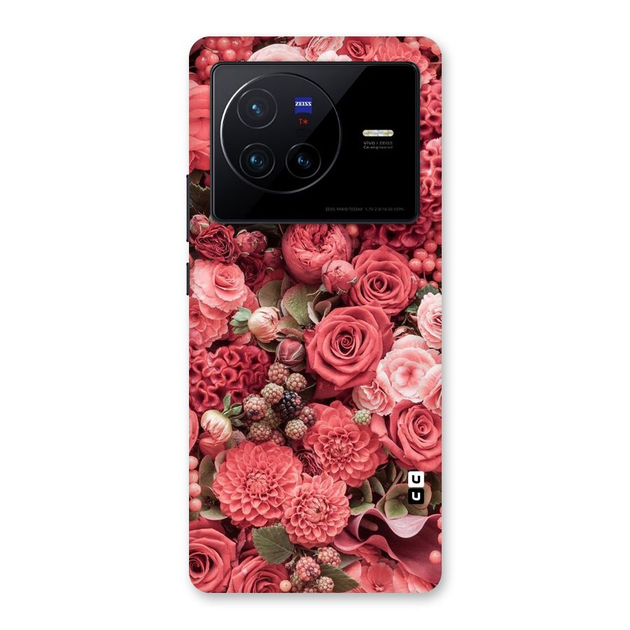 Shades Of Peach Back Case for Vivo X80
