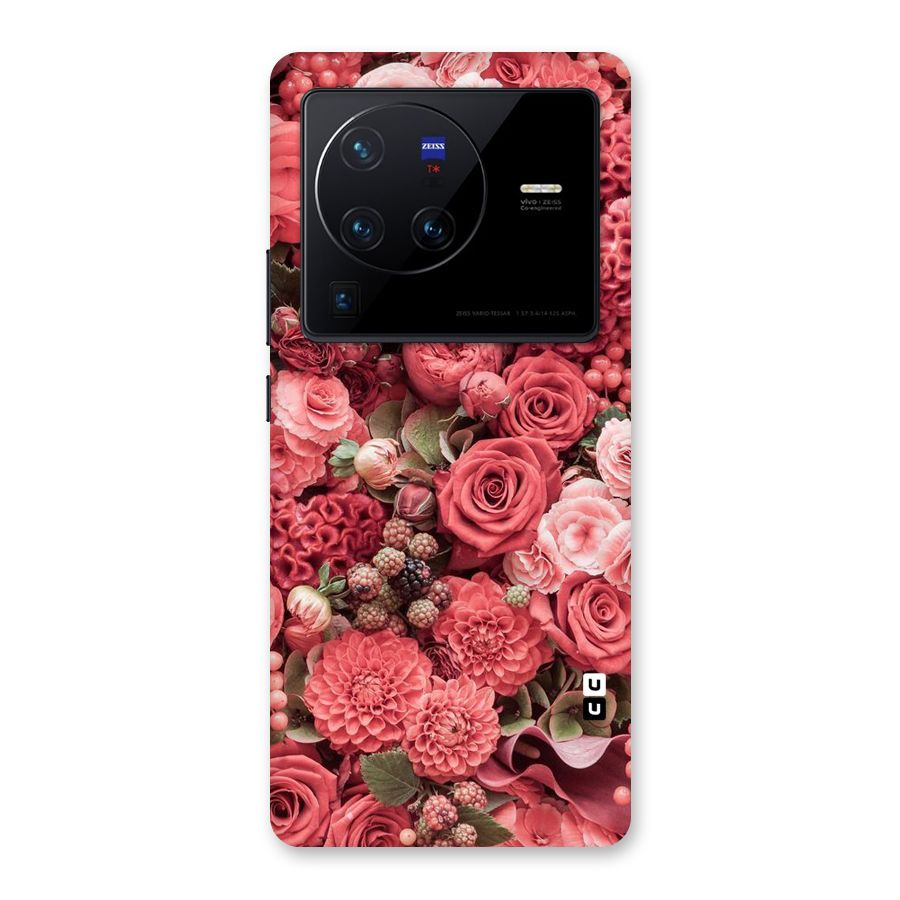 Shades Of Peach Back Case for Vivo X80 Pro