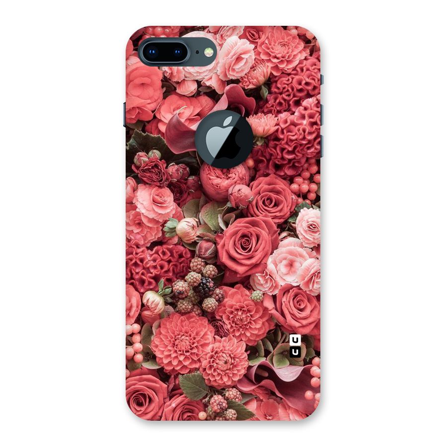 Shades Of Peach Back Case for iPhone 7 Plus Logo Cut