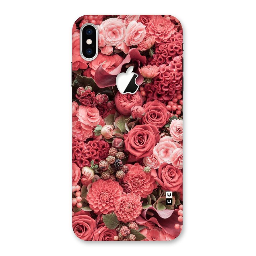 Shades Of Peach Back Case for iPhone XS Max Apple Cut