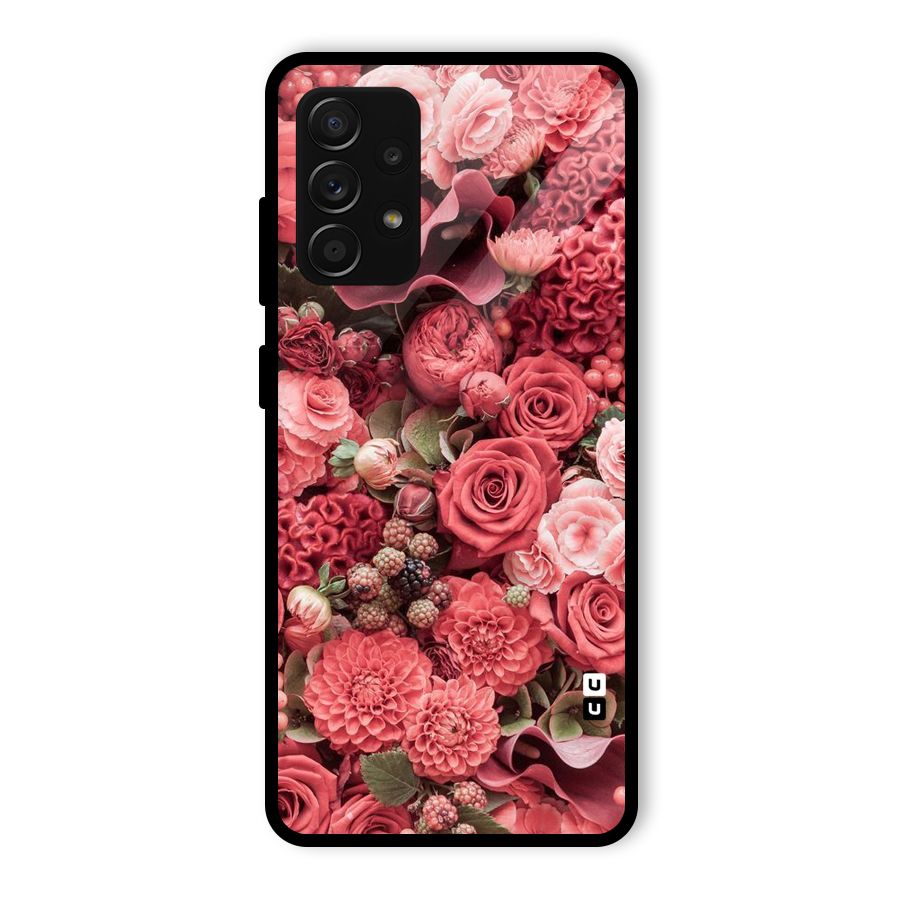 Shades Of Peach Glass Back Case for Galaxy A53 5G