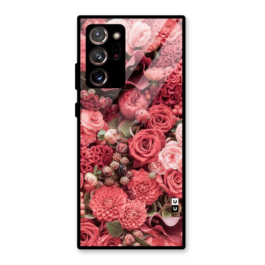 Shades Of Peach Glass Back Case for Galaxy Note 20 Ultra