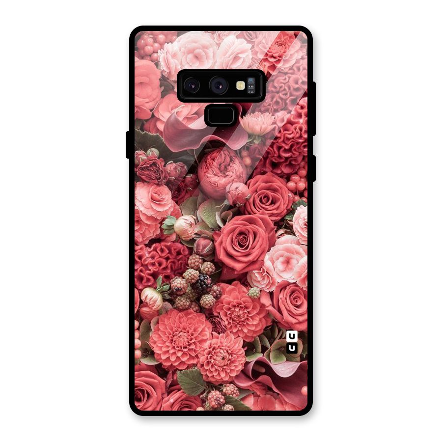 Shades Of Peach Glass Back Case for Galaxy Note 9