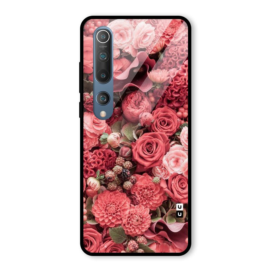 Shades Of Peach Glass Back Case for Mi 10