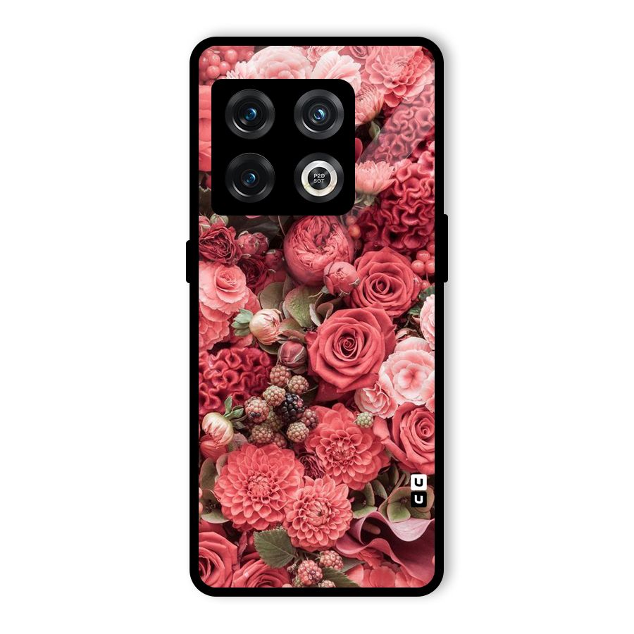 Shades Of Peach Glass Back Case for OnePlus 10 Pro 5G