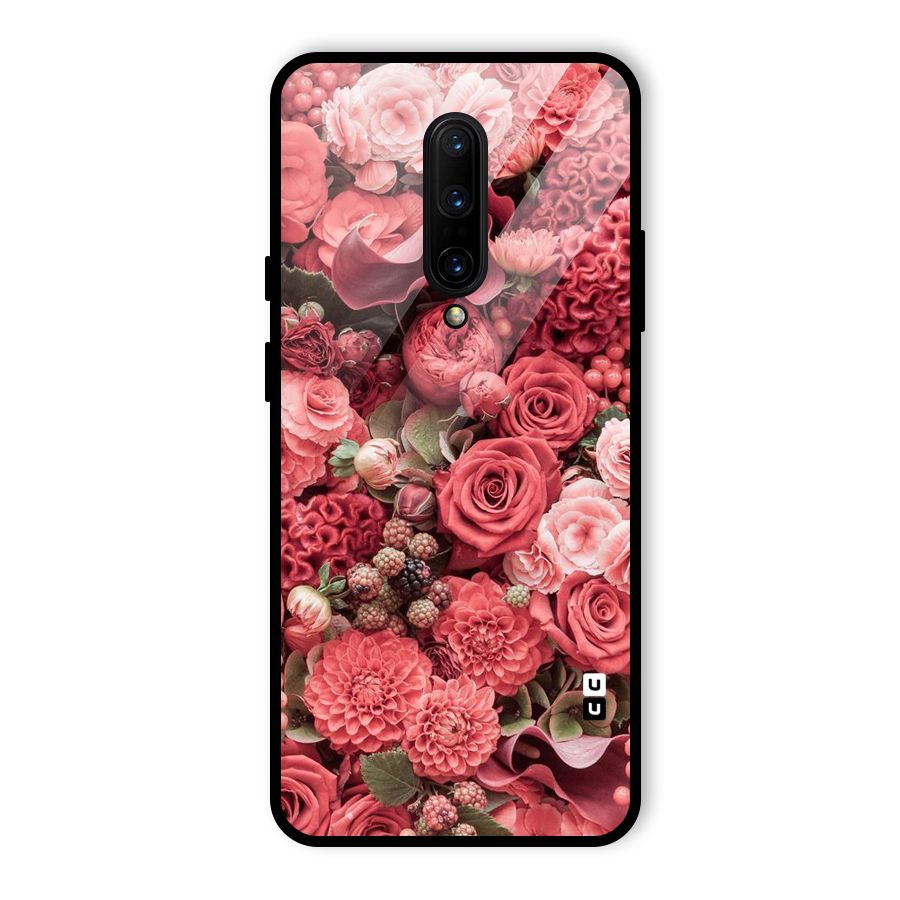 Shades Of Peach Glass Back Case for OnePlus 7 Pro