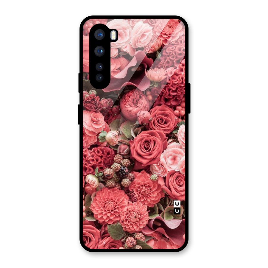 Shades Of Peach Glass Back Case for OnePlus Nord