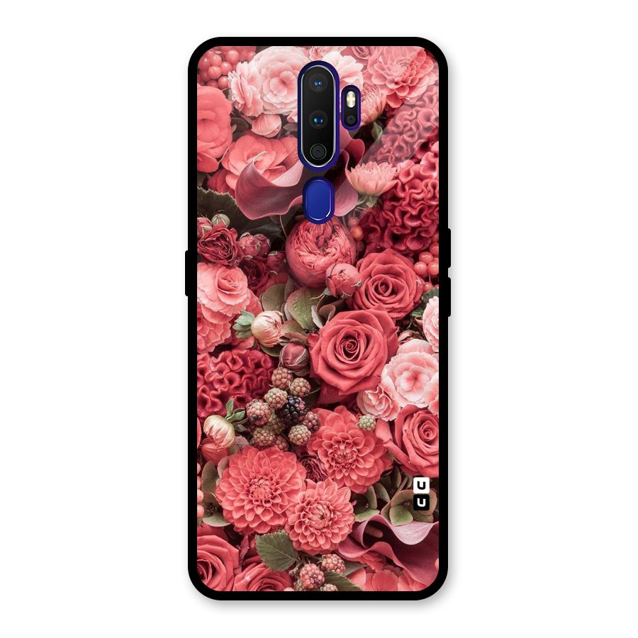 Shades Of Peach Glass Back Case for Oppo A9 (2020)