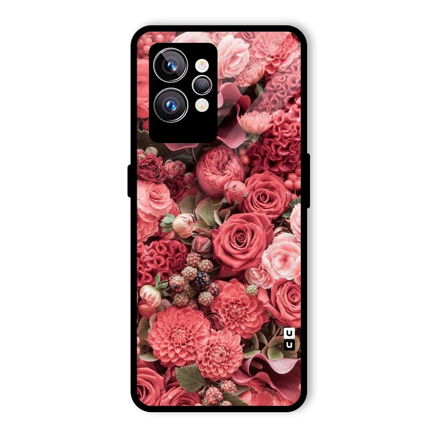Shades Of Peach Glass Back Case for Realme GT2 Pro