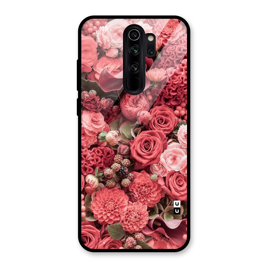 Shades Of Peach Glass Back Case for Redmi Note 8 Pro