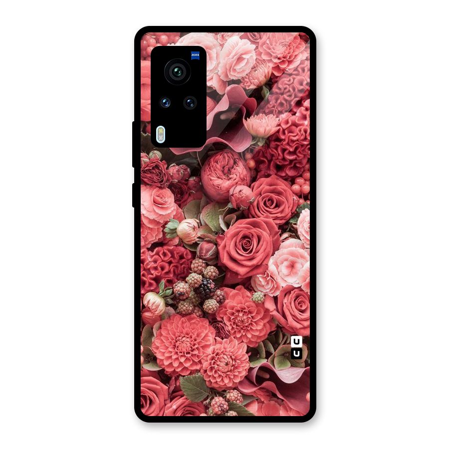 Shades Of Peach Glass Back Case for Vivo X60 Pro