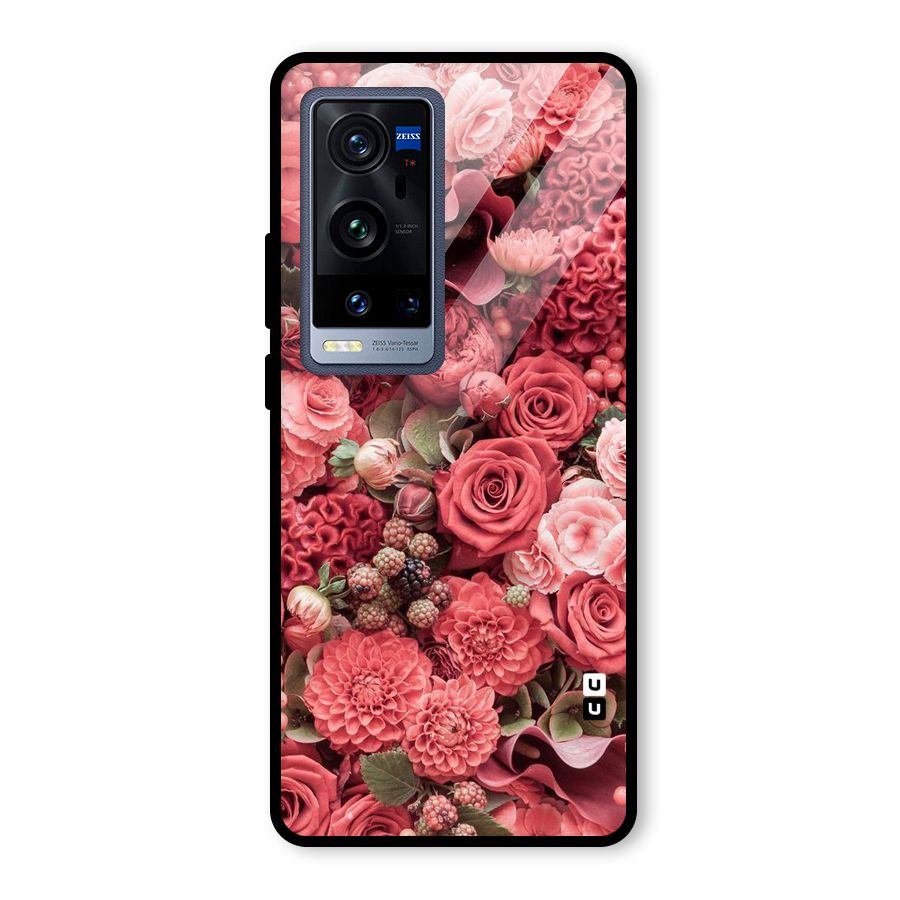Shades Of Peach Glass Back Case for Vivo X60 Pro Plus