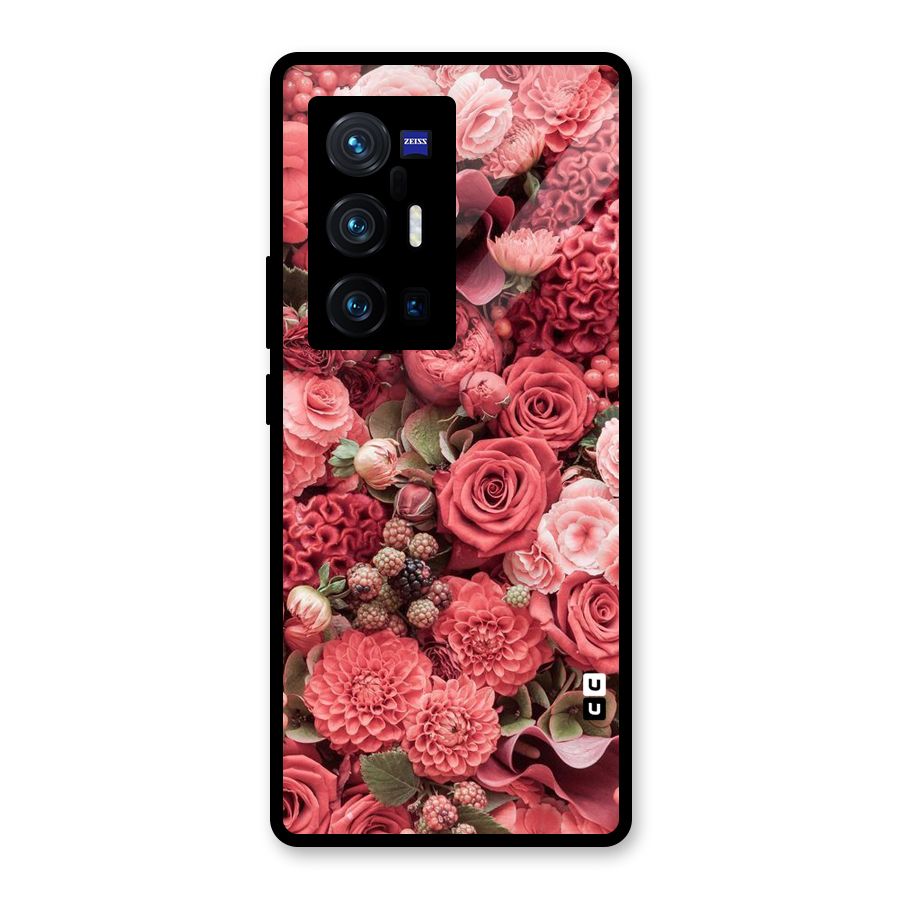 Shades Of Peach Glass Back Case for Vivo X70 Pro Plus