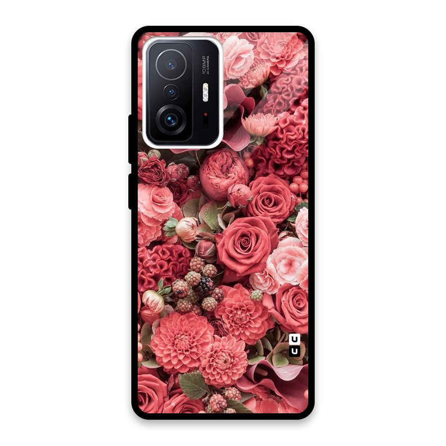 Shades Of Peach Glass Back Case for Xiaomi 11T Pro