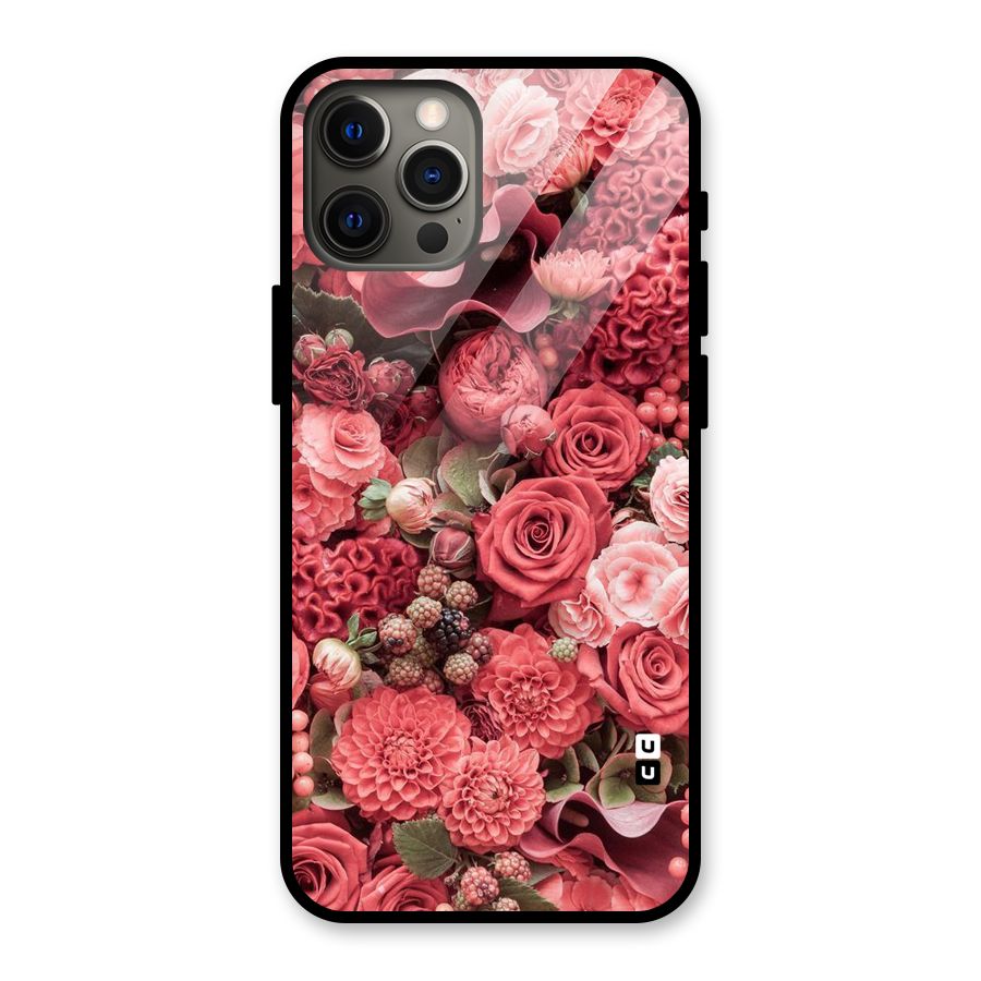 Shades Of Peach Glass Back Case for iPhone 12 Pro Max