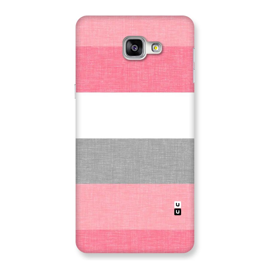 Shades Pink Stripes Back Case for Galaxy A9