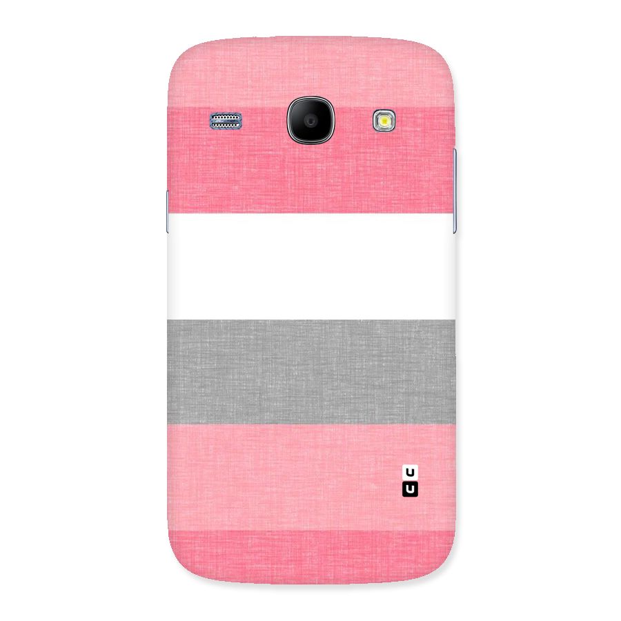 Shades Pink Stripes Back Case for Galaxy Core