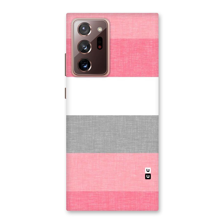 Shades Pink Stripes Back Case for Galaxy Note 20 Ultra