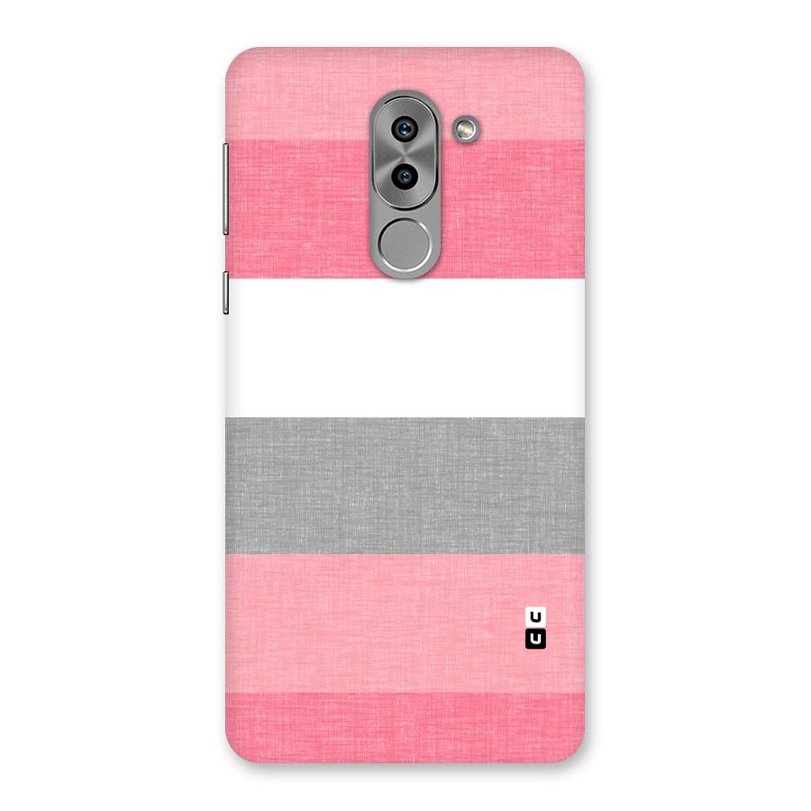 Shades Pink Stripes Back Case for Honor 6X