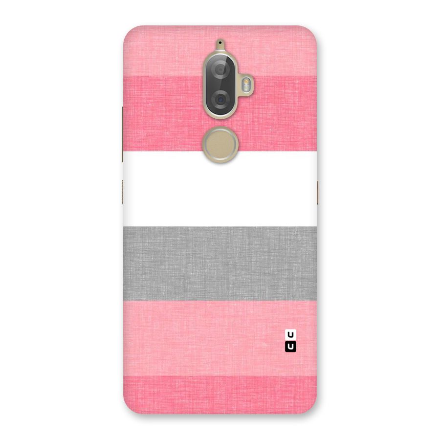 Shades Pink Stripes Back Case for Lenovo K8 Plus