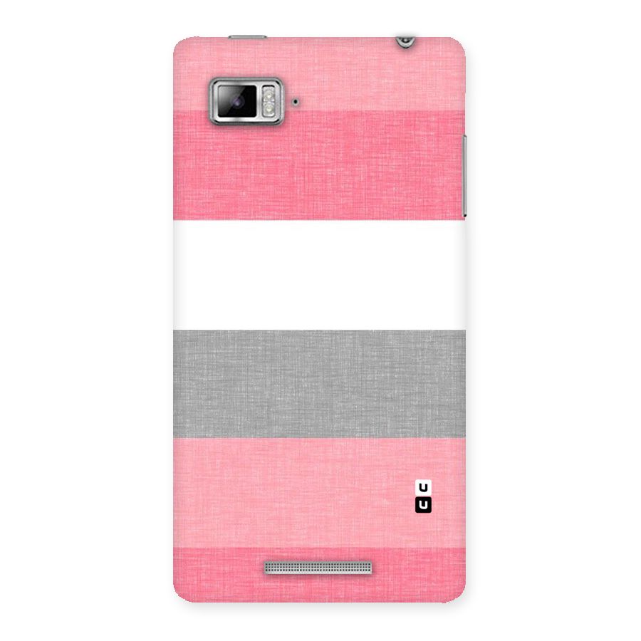 Shades Pink Stripes Back Case for Lenovo Vibe Z K910