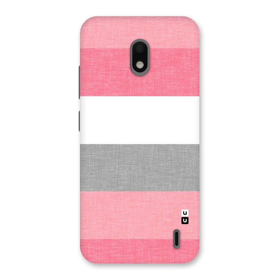 Shades Pink Stripes Back Case for Nokia 2.2