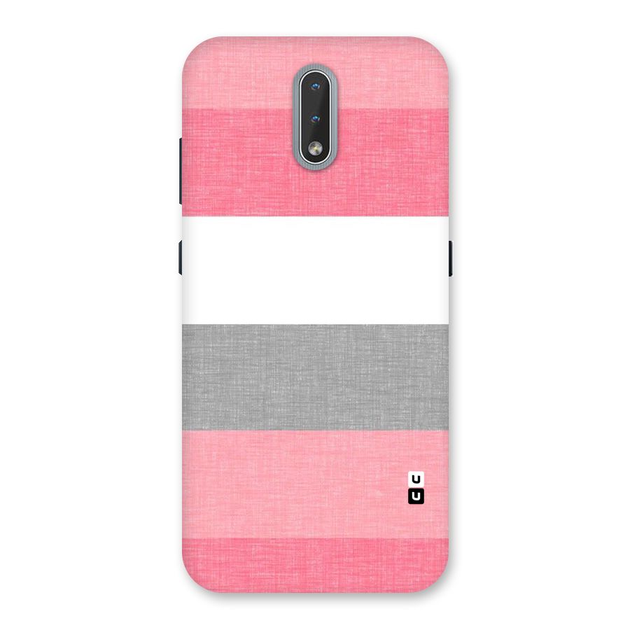 Shades Pink Stripes Back Case for Nokia 2.3