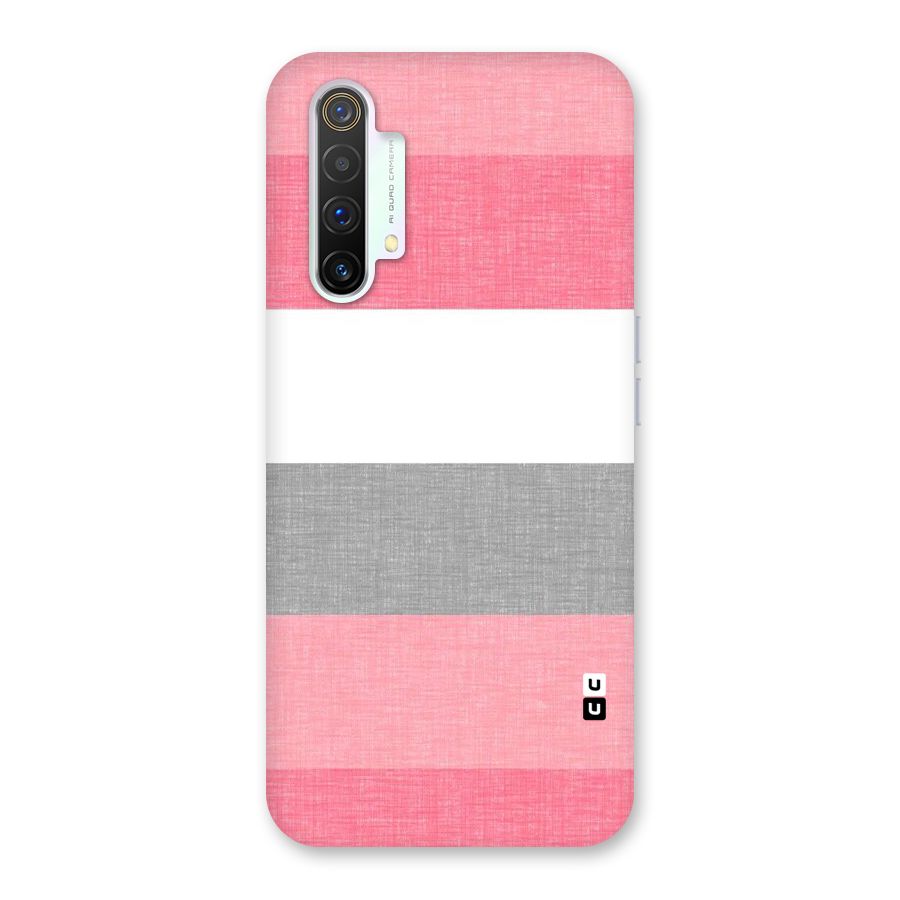 Shades Pink Stripes Back Case for Realme X3 SuperZoom