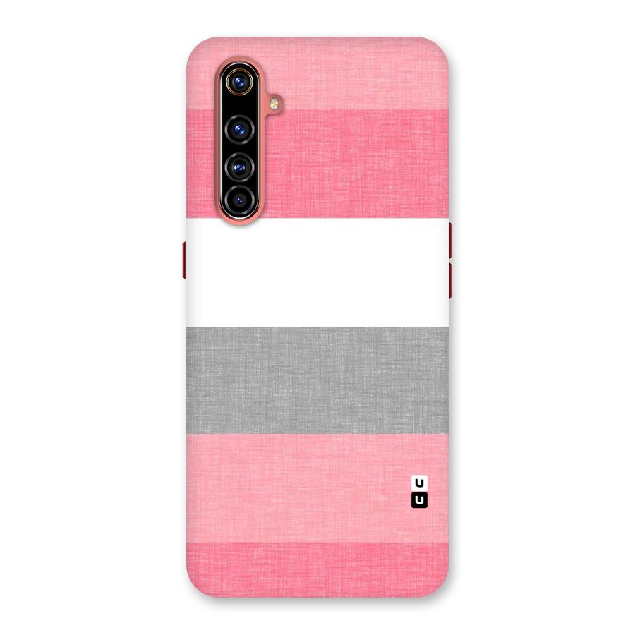 Shades Pink Stripes Back Case for Realme X50 Pro