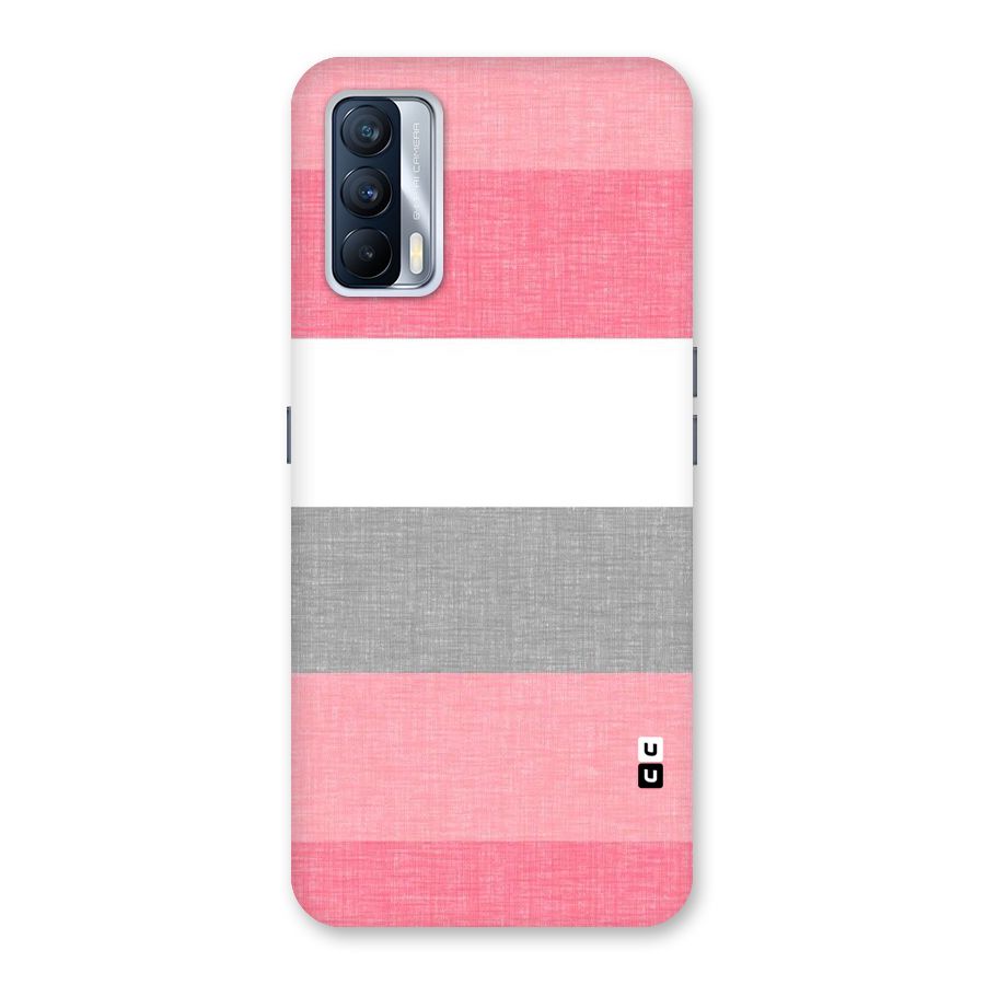 Shades Pink Stripes Back Case for Realme X7