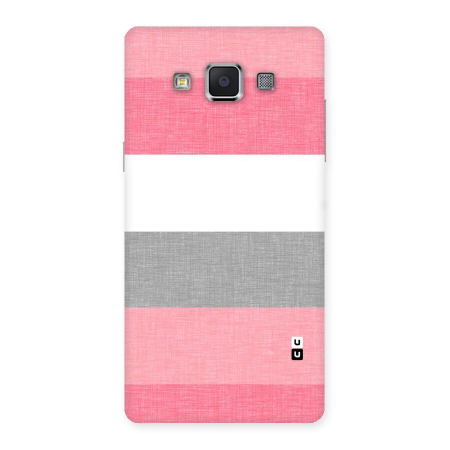 Shades Pink Stripes Back Case for Samsung Galaxy A5