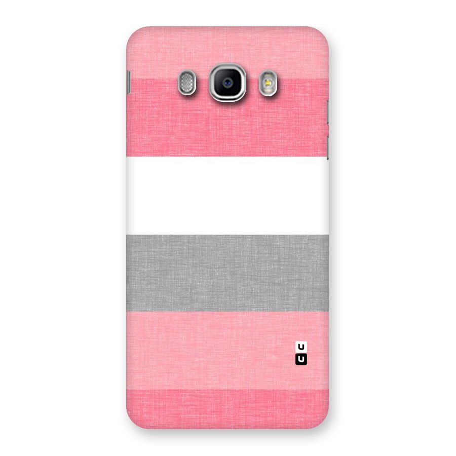 Shades Pink Stripes Back Case for Samsung Galaxy J5 2016