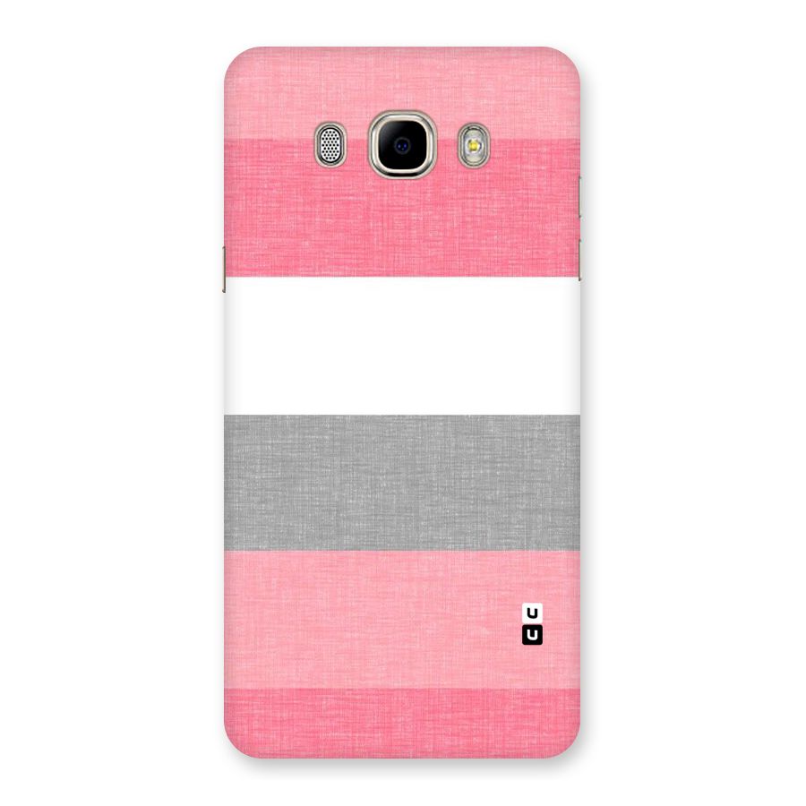 Shades Pink Stripes Back Case for Samsung Galaxy J7 2016