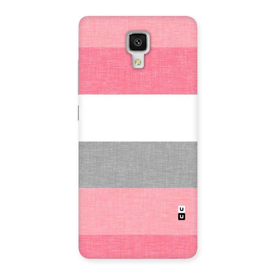 Shades Pink Stripes Back Case for Xiaomi Mi 4