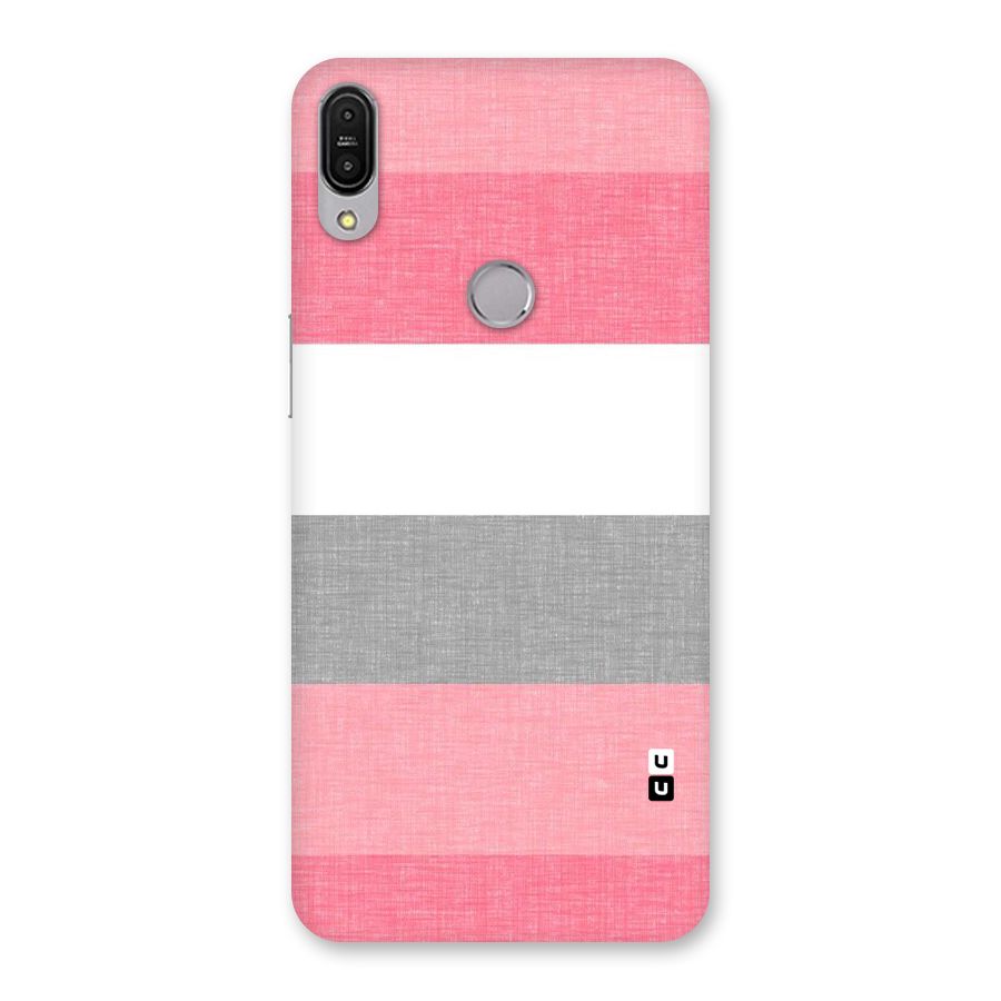 Shades Pink Stripes Back Case for Zenfone Max Pro M1